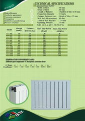 AYISIGI Model Aluminium Panel Radiator