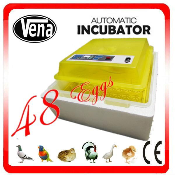 VA-48 2014 Top Selling Automatic Mini chicken egg incubator 4