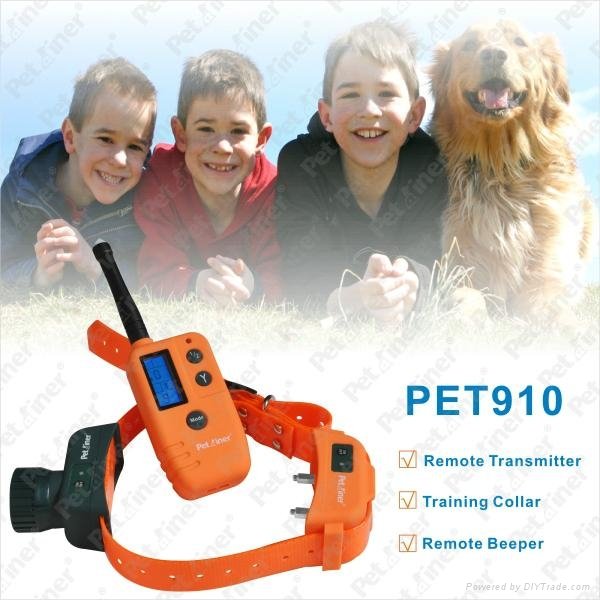  Waterproof and Rechargeable Pet Training Collar with beeper