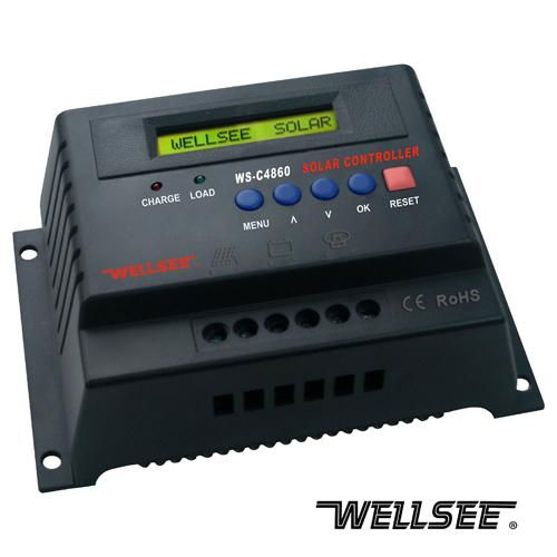 Best selling WELLSEE WS-C4860 60A 48V solar panel controller