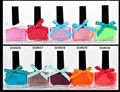 sweet nail polish with bowtie 4