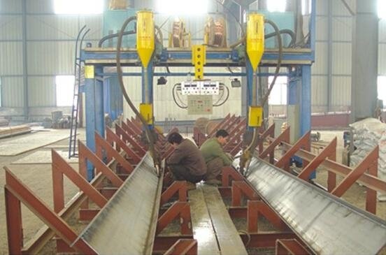 H-beam steel making automatic welding Machine 2