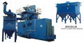 H beam steel shot blasting machine