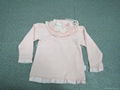 2014 high quality kids blouse base shirts in stock 1