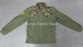 Anti pilling polar fleece mens hoodies with camouflage pattern 1