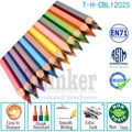 High Quality Nature Wood Color Drawing Pencil Big Pencils Set for Kids 5