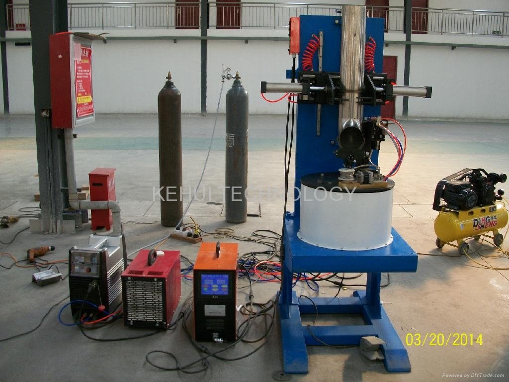 Automatic welding machine for tube to tube  2