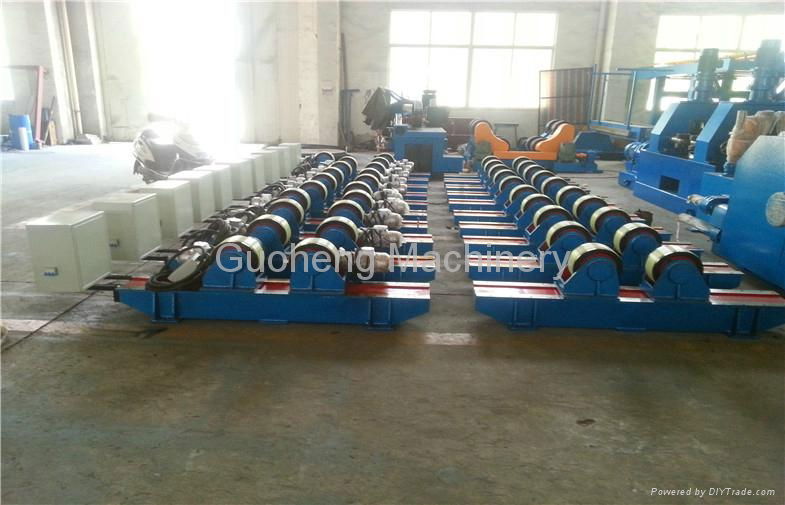 2T—250T Conventional Bolt Adjustable Tank Rotator 4