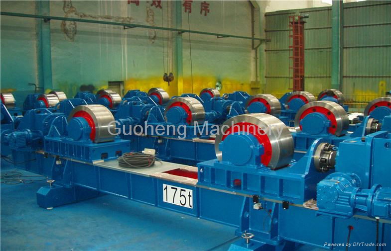 2T—250T Conventional Bolt Adjustable Tank Rotator 5