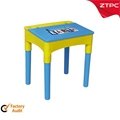 plastic kids integral table and stool 1