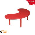 plastic kids table  steel frame back