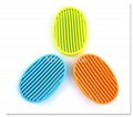 Silicone soap dish with strong drainage function 2