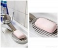 Silicone soap dish with strong drainage function 4
