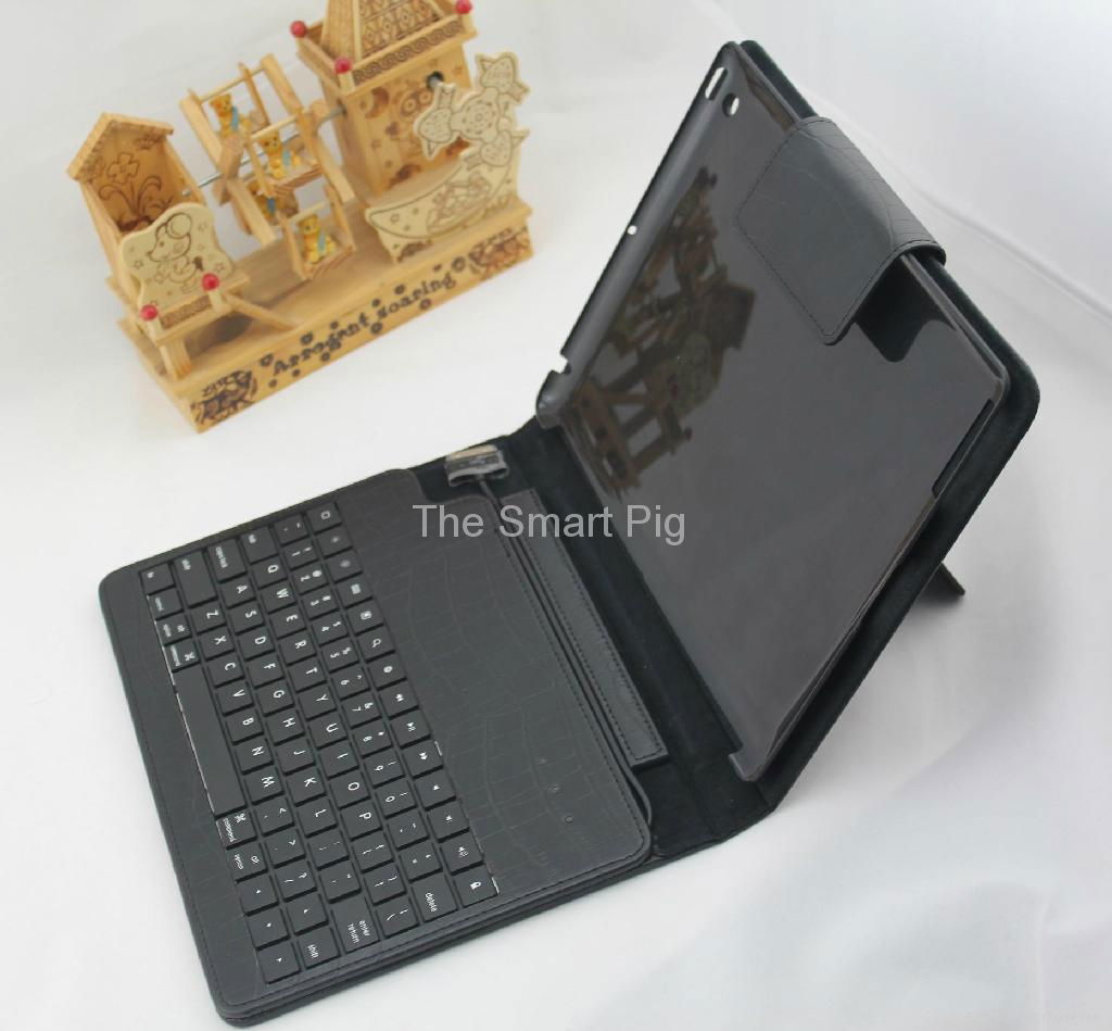 Bluetooth Keyboard+Leather Case Cover+Flim For MID protctive Case  2