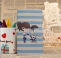 Hot  Catoon Pretty Girl Stand Leather Wallet Filp Card Case Cover  3