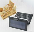 Solar Energy  Keyboard+Touch Leather Case Cover+Flim For MID protctive Case 3