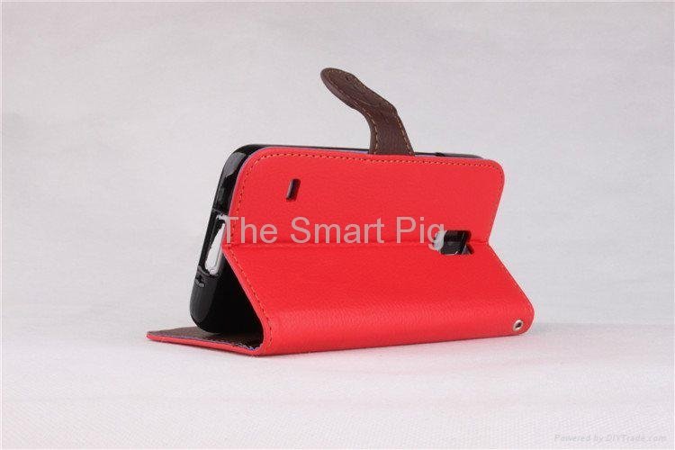 PU Leather Wallet Flip Cover Stand Case For Samsung Galaxy S5 Fashion Style 5