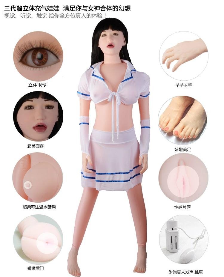 sex dolls oral realistic blow up doll inflatable japanese sex doll  3