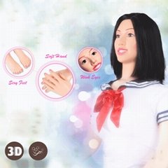 sex doll realistic silicone mini sex doll inflatable doll Vagina anus oral big b