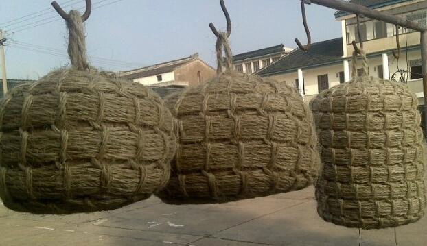 Manila Rope Netted Fenders Ball Shape