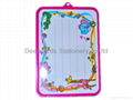 91021c cartoon double dry erase board 7.6"x11"