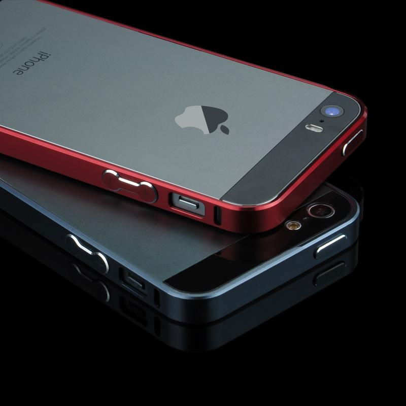Fashion and luxury aluminum metal bumper frame case for iPhone
