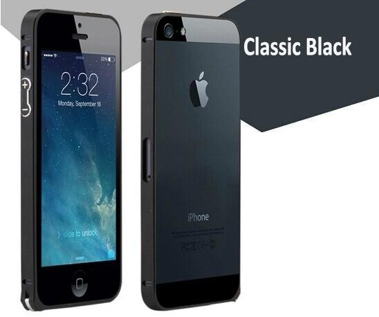 Fashion and luxury aluminum metal bumper frame case for iPhone 4