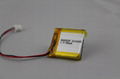 Lithium polymer battery 500mAh 550mAh for solar lamp 3