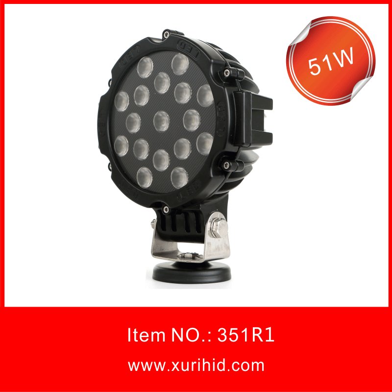 51W Led Work Light For Heavy Truck Machines 4wd 4x4 3