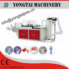 disposable plastic rolling apron making machine