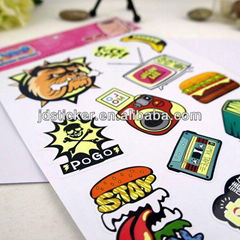 Fashion l   age case paper stickers