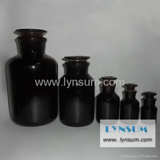 Laboratory Glassware Amber Reagent Bottle