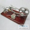 P02007 Stirling Engine Model with Generator and LED Light
