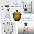 Laboratory Glassware Flask Bottle and Condenser 1