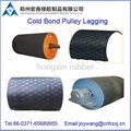 abrasion & flame resistant pulley lagging for mine industry