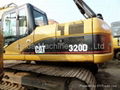 Used Caterpillar 320D Excavator 1