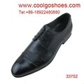 lace up calfskin men dress shoes 1