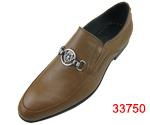 buckle style factory brown men dress shoes 4