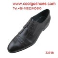 stylish Italian calfskin leather men shoes
