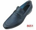 casual elegant wholesale calfskin leather men shoes - 4