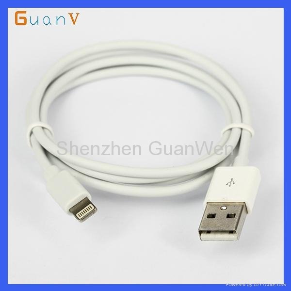 Soft TPE Material USB 2.0 Cable for iPhone5
