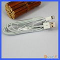 Soft TPE Material USB 2.0 Cable for iPhone5 3