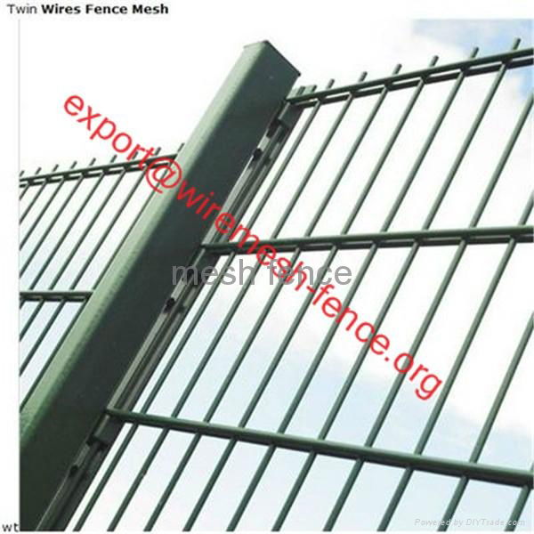 PVC/Powder coated double wire fence(wholesales price) 5