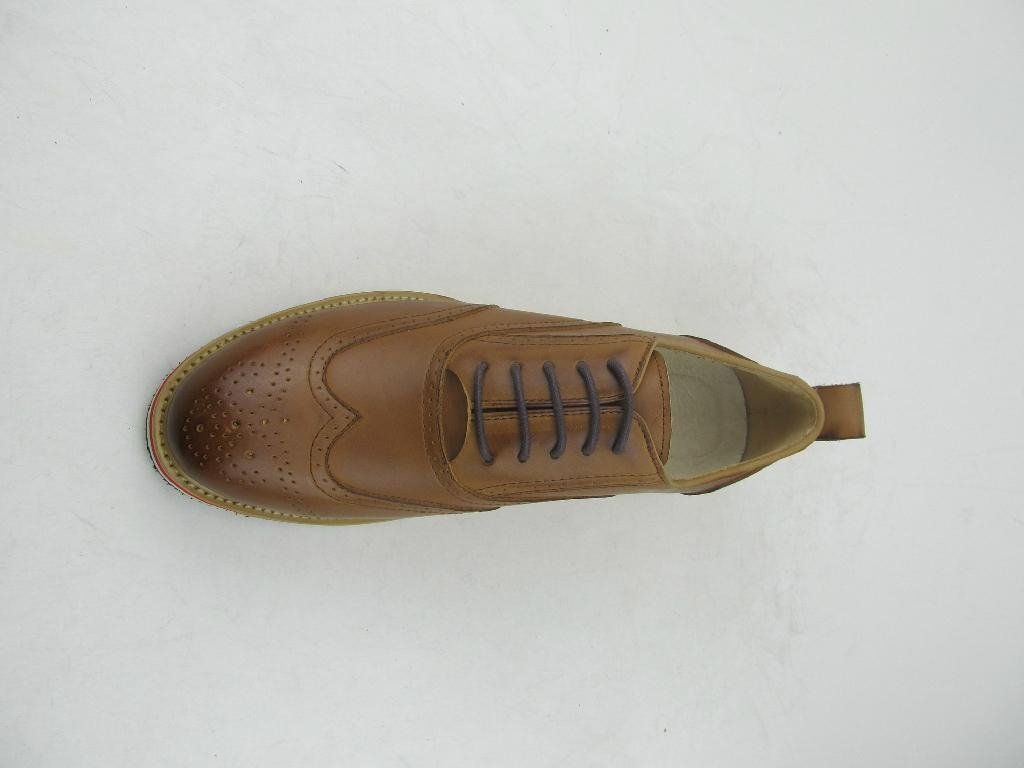 Italian dress high fashion leather men shoes style 4