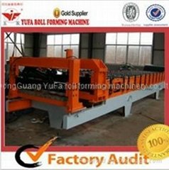 High-end Glazed Tile Forming Machine Making Stepped Roofing Sheet