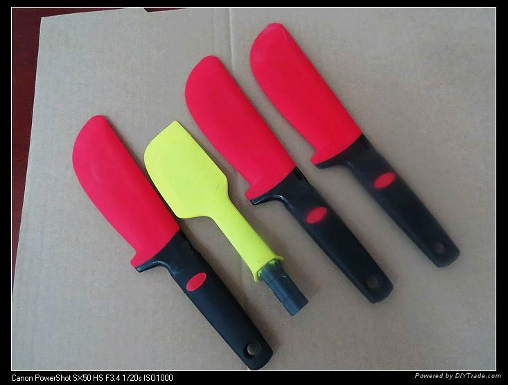 FDA&SGS kitchen silicone cake knife 2