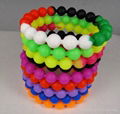 Rainbow silicone bracelet 3