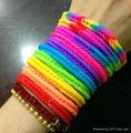 Rainbow silicone bracelet 5