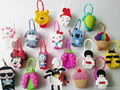 Cartoon shaped silicone perfume bottle holder 2