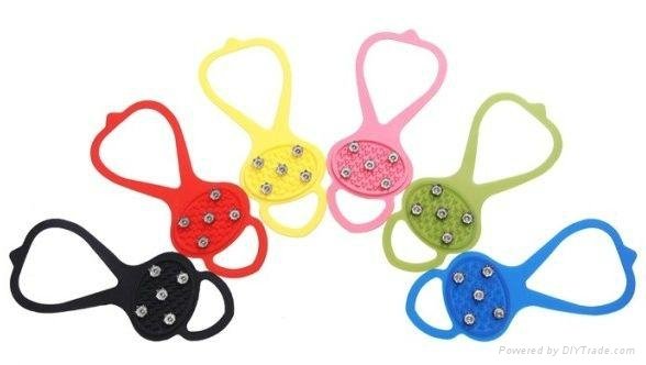 Safe rubber elastic resistance shoes ice grips magic spike 4